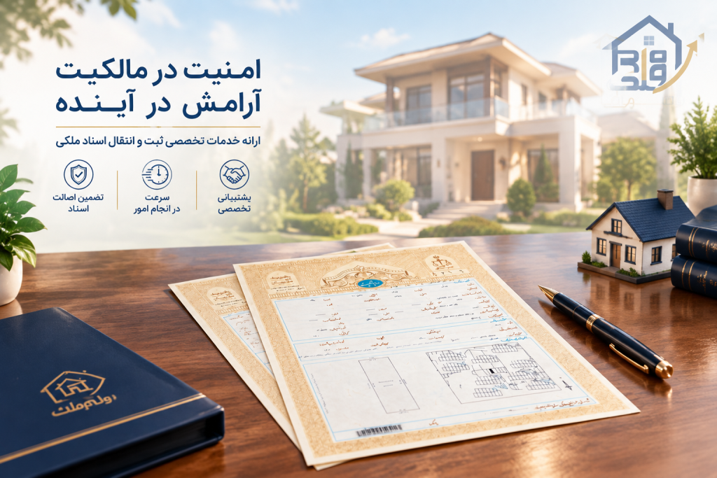 وام با سند ملکی با سود بانکی در وام ملک بانکی